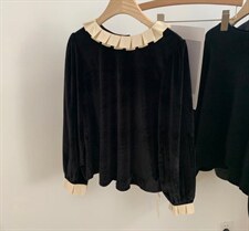 新品设计！两面穿丝绒（扣子全部开模定做），其它，素妮