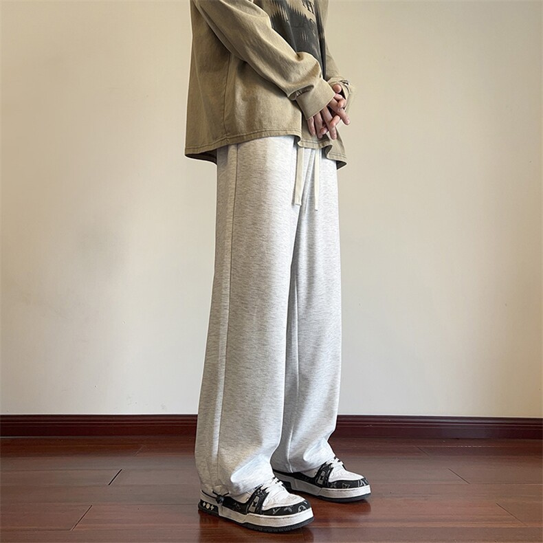 港风高品质休闲裤男裤宽松束脚菠萝纹休闲裤MYK24-9769-P40,男装休闲裤,星座717