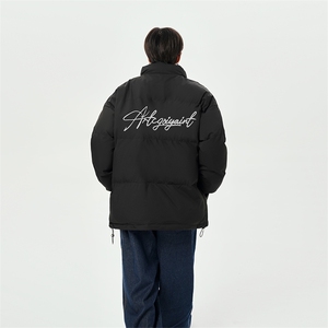 已注册白底抖音直播得物高品质宽松面包服羽绒棉外套棉衣M1158P65图片