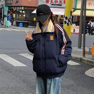 女风 潮短款羽绒学生棉服棉袄外套ZM0128-P95图片