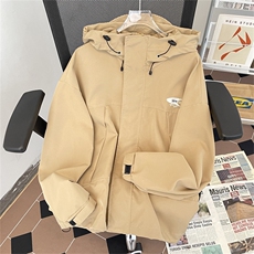 F225-P632024春季新款美式机能工装夹克男潮牌连帽冲锋衣现货，男装夹克，星座512-6