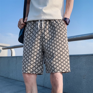 卡其2023夏装精神小伙五分裤男青年运动短裤汉滩裤DK3340-P45控68