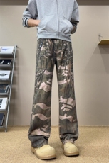 B221美式ins高街暗黑个性3D印花假破洞牛仔裤LK25445-特P50控88，男装牛仔裤，电商B221
