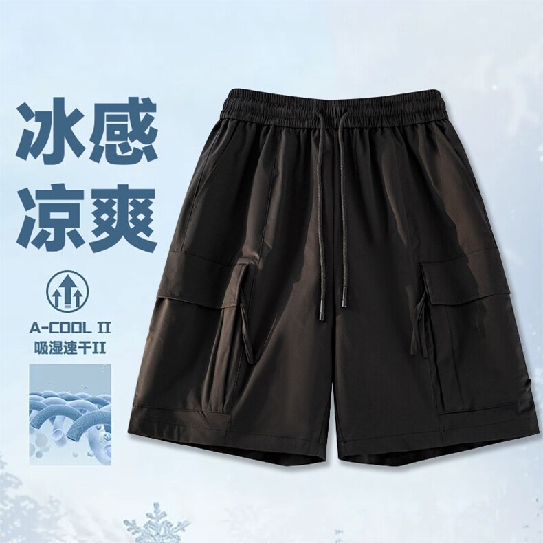 抖音品质短裤男士新款夏季速干美式工装A146-GY503特p35量大优,男装牛仔裤,HDA146