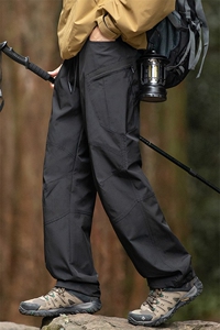 山系户外登山伞兵工装裤机能风速干防水冲锋裤男春季 K3503 特P50图片
