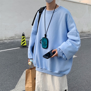 中性风 多色时尚套头男卫衣情侣衫外套  WY98 P25控38图片
