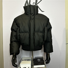 韩系新款立领短款面包服棉袄冬季宽松保暖纯色T126-P90，男装棉衣，星座1109-4