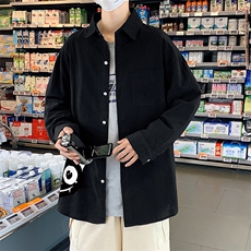 CS15035-P38长袖衬衫男士大码宽松衬衣男寸衫男寸衣，男装衬衫，电商A040