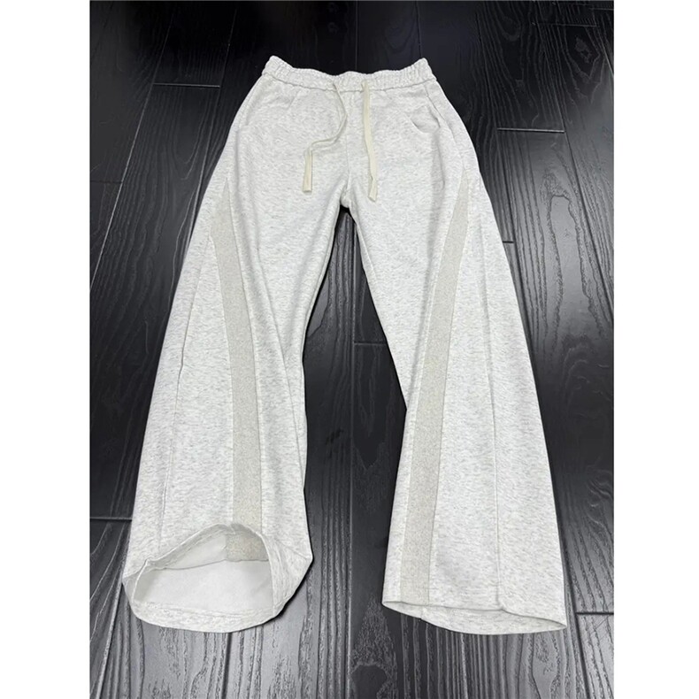 美式斜切运动卫裤男秋冬裤子cleanfit宽松显瘦直筒裤K6724-P34,男装休闲裤,星座412-1