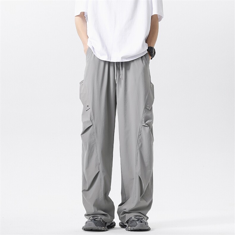 B258-K405-P65控88抖音品质速干伞兵裤面料成分聚酯纤维,男装休闲裤,电商B258