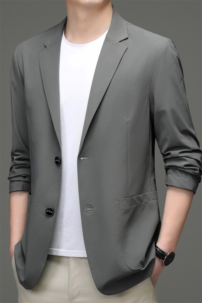 YYA1023男士2023年秋季新款长袖西服休闲青年夹克西装P150,男装西服,电商B360
