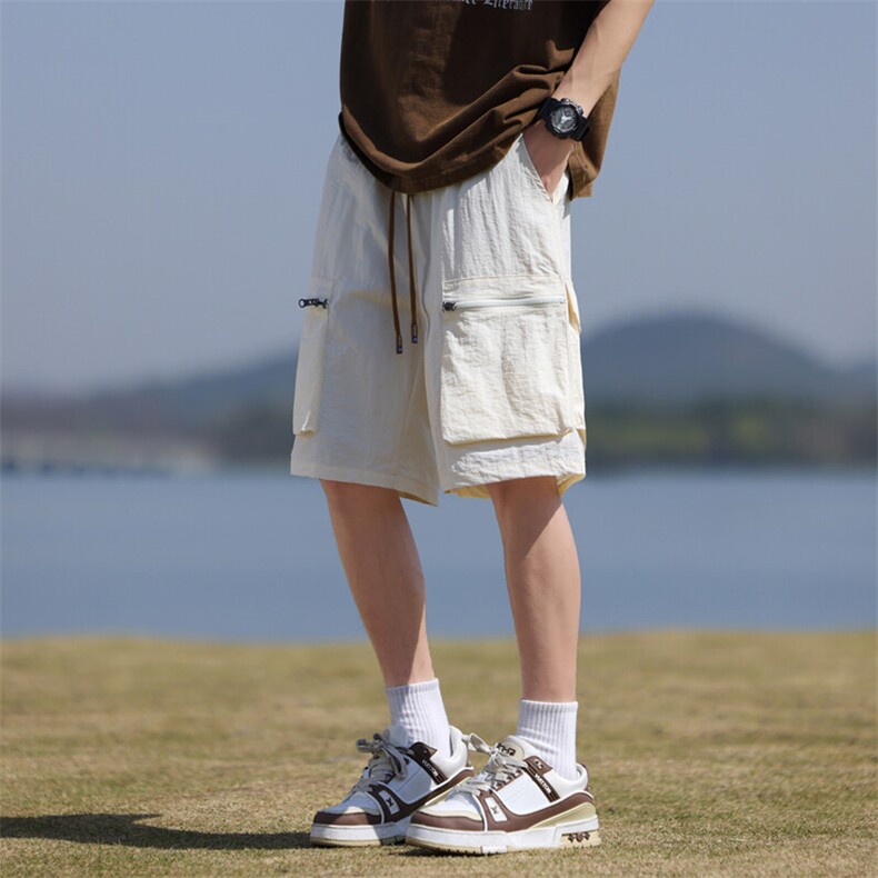 美式高街潮牌工装短裤潮流宽松休闲五分裤A161-DK727-P36,男装休闲裤,电商A161