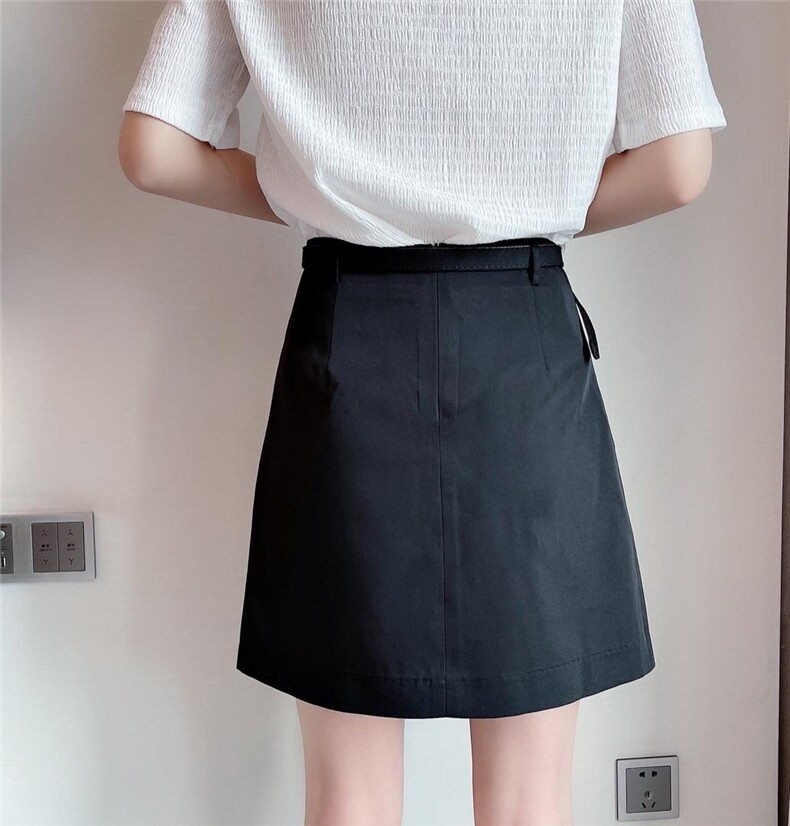 夏款腰带短裙，女装，秀禾