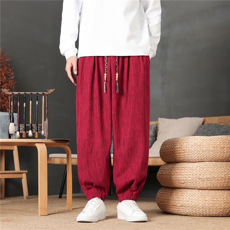 风灯芯绒灯笼裤加厚加绒保暖2566-P65加绒P85（88-118,男装棉衣,电商A057B