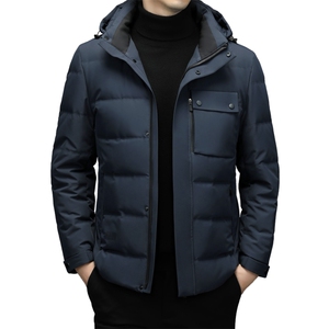 CSYR97689钱塘2020-2冬季厚款商务休闲有帽中年男士羽绒服P240图片
