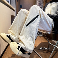 XZ616夏季重磅设计感双线拉链防水速干冲锋裤TY1032P30控58，男装休闲裤，星座512A（原616）
