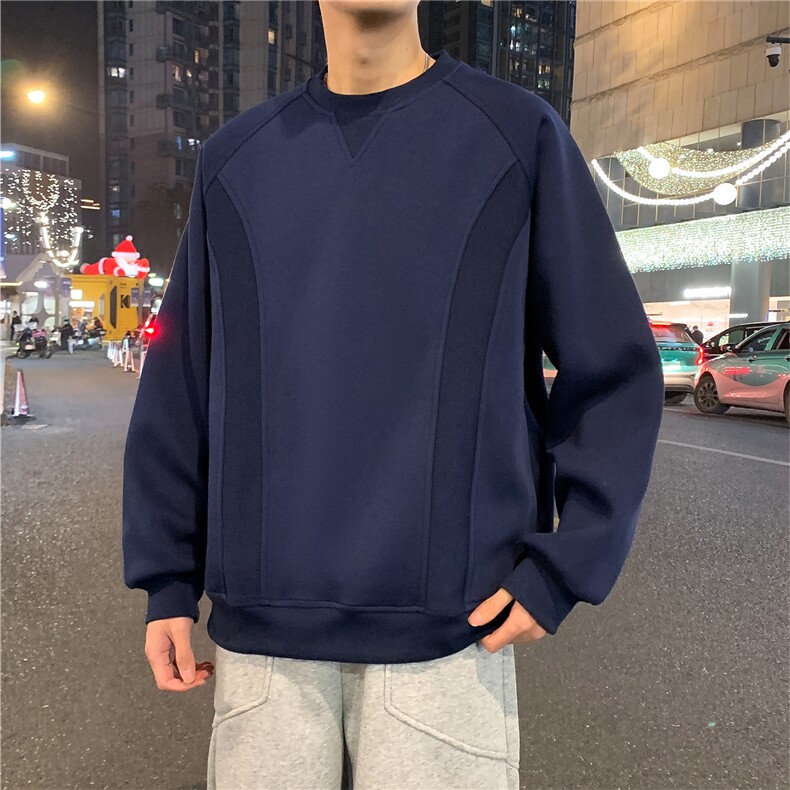 卫衣男春季韩版潮流港风宽松休闲潮牌上衣WY05511-P50图片