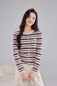 2025年秋季通勤单件短款时尚百搭通勤简约圆领，女装针织衫/毛衣，雅之冉羊绒