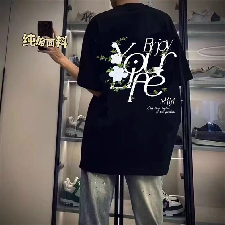 新款印花夏季时尚T恤潮流半袖上衣杉-T04-网络图,男装T恤,星座1002-2