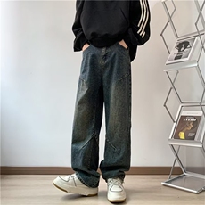 美式牛仔裤男款秋季长裤潮T1687P45，男装牛仔裤，星座1116-2