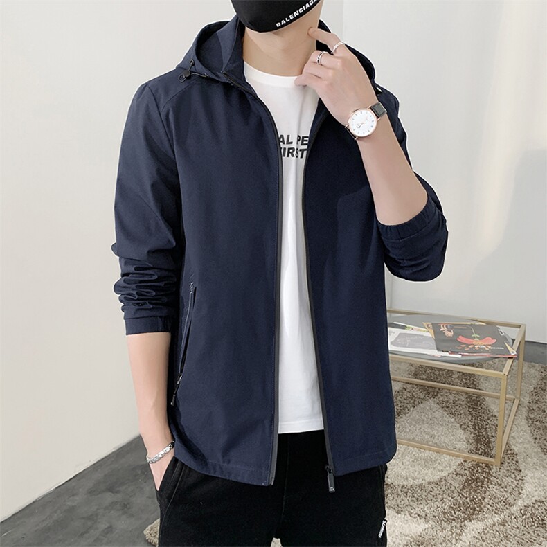 店主风可二开连帽夹克潮流休闲夹克防风外套JH-JK9932-P30,男装夹克,星座717