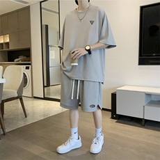 酒店冰丝运动装超薄速干潮流休闲百搭抗皱TZ12-特批70，男装休闲套装，星座718