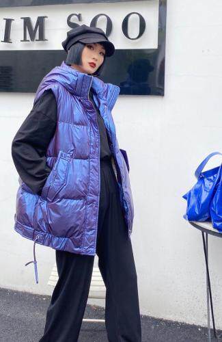 谦度羽绒服Ｄ２５７，女装羽绒服，谦度