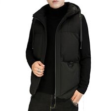 2021秋冬季新款连帽男士潮流马甲男潮流外套A438-R001，男装背心/马甲，电商A438