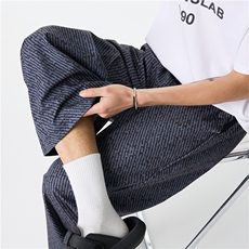 2025夏季新款潮流设计感冰丝宽松休闲裤B315-K25750-特p25控48，男装休闲裤，电商B315