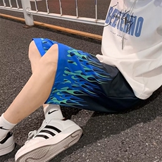 慵懒潮原宿休闲裤青春流行五分裤男夏季ins时尚DK29-P23，男装休闲裤，星座1109-3