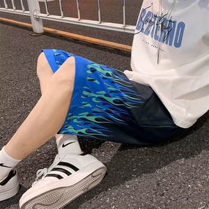 慵懒潮原宿休闲裤青春流行五分裤男夏季ins时尚DK29-P23图片