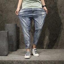 2021新春季浅蓝色弹力九分牛仔裤刺绣5063-3303，男装牛仔裤，星座304A-1