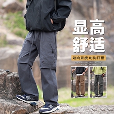 抖音品质2025夏季新款多巴胺穿搭短裤冰丝A146-GY262特p25量大优，男装牛仔裤，HDA146