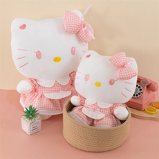 童园毛绒玩具厂 新款hellokitty玩偶毛绒玩具公仔洛丽塔KT猫布娃娃儿童生日礼物女