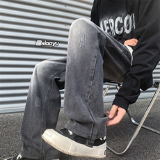 XZ616秋季新款宽松百搭休闲牛仔裤TY931P55控68，男装牛仔裤，星座512A（原616）