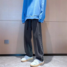 2023春季新款直筒宽松阔腿简约百搭男牛仔裤K513P40，男装牛仔裤，星座1116-2