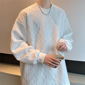 立体菱形花纹面料卫衣男成分：聚酯纤维95%氨纶5%WY77052P38控58图片