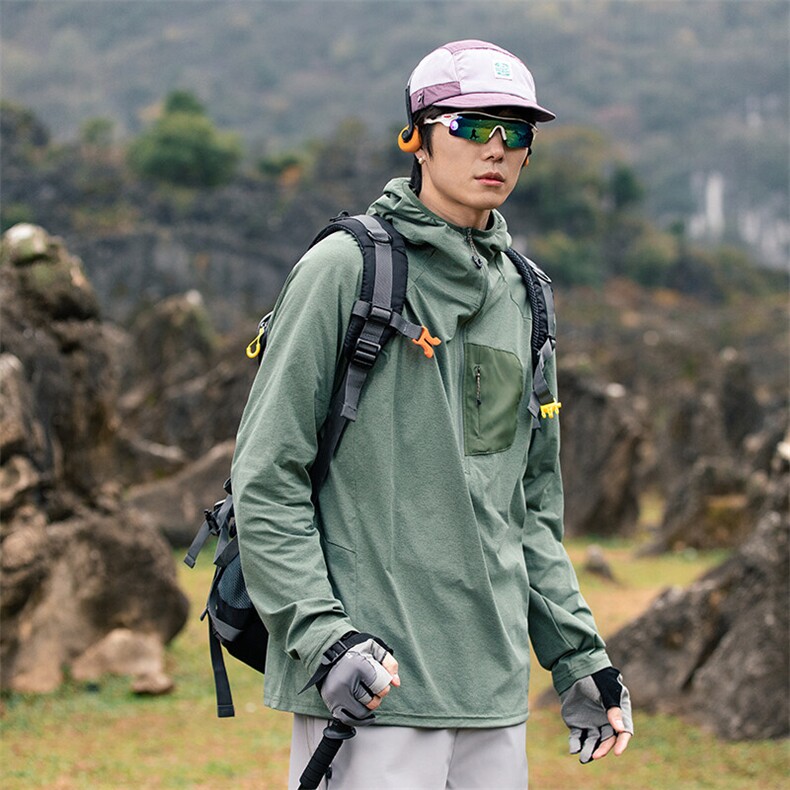 2025男士速干长袖T恤运动透气舒适，男装针织衫/毛衣，星座415A（原A012）