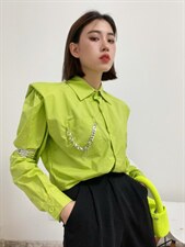 链条衬衫，女装衬衫，YSQ Boomboom