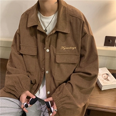 夹克男秋季日系潮牌cityboy宽松衣服工装大码刺绣外套JK06565-P53，男装夹克，星座308B-1