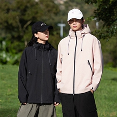 户外冲锋衣2025新款男女单层春秋季防风防水运动夹克外套8587-P50，男装夹克，星座1403B