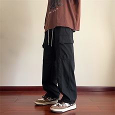 01秋冬加绒加厚多口袋工装裤美式冲锋裤XZ211-1-K2368-P60加绒65，男装工装外套，星座211-1