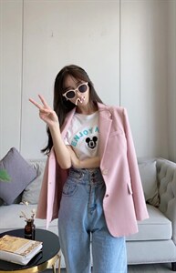 四色西装外套，女装西装，Linda Jean