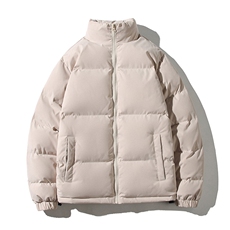 纯色休闲棉袄冬季加厚男士棉衣青年新款棉服潮流A266-P03-P50，男装棉衣，电商A266