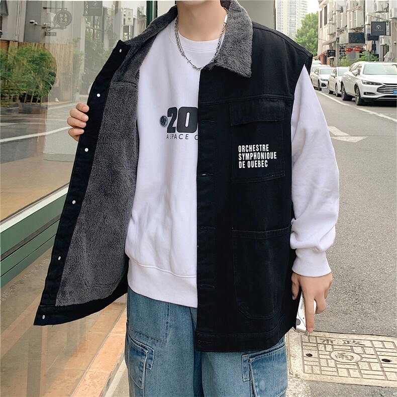 MJ231J-p68-限价98M-5XL抖音情侣棉马甲加绒大码羊羔毛cityboy，女装马甲，星座116