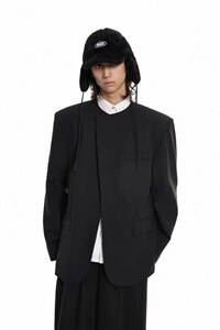 网络图慎用！图片只做展示大货已到圆领新中式西服男XF78107P85控图片