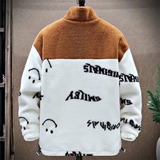 冬款加绒加厚棉衣羊羔绒棉服外套青少年保暖男装MY106P105控价138，男装棉衣，电商A086