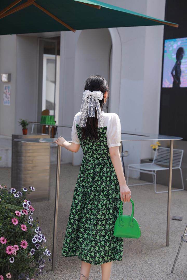 2023夏小清新连衣裙，女装连衣裙，贻思茗