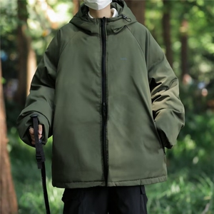冬季宽松棉服男日系复古加厚棉袄外套潮牌ins连帽棉衣MH02-P88图片