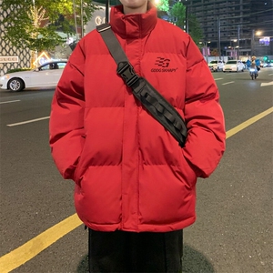 外景冬季重磅加厚面包服男宽松保暖棉衣喜庆立领外套MF00428/P90图片